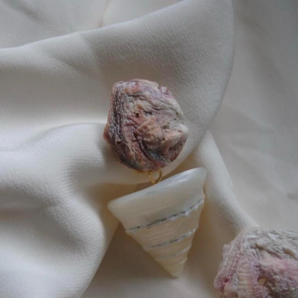 Shell Earrings - Picture 4 of 6